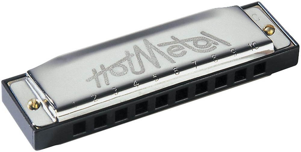 Hohner 572 Hot Metal Harmonica Bb