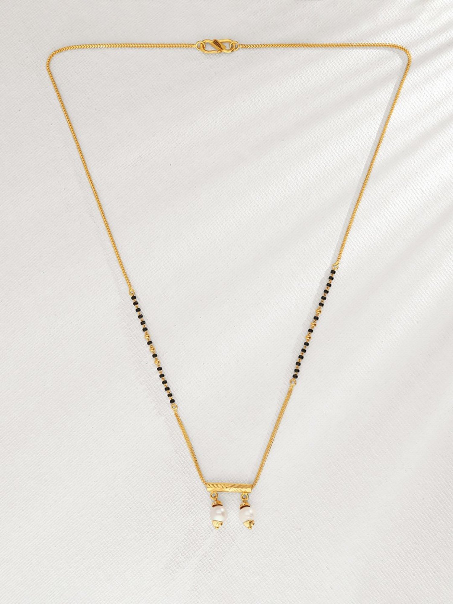 P.N.Gadgil Jewellers Noir Grace 22k Gold Mangalsutra