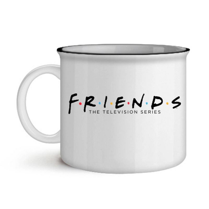 Friends 20oz Ceramic We Were On A Break Camper Mug  - Silver Buffalo