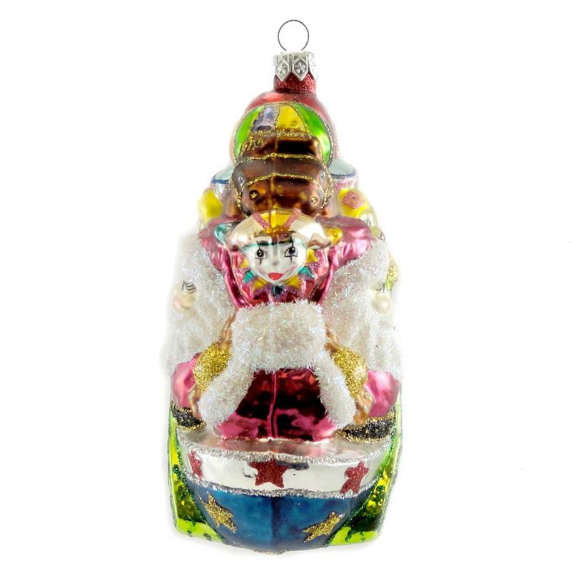 Larry Fraga Across The Bay Ornament Christmas Boat Santa  -  Tree Ornaments