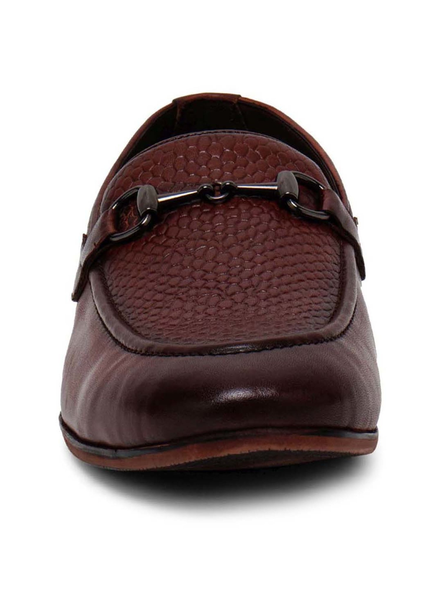 Ezok Men's Brown Casual Loafers