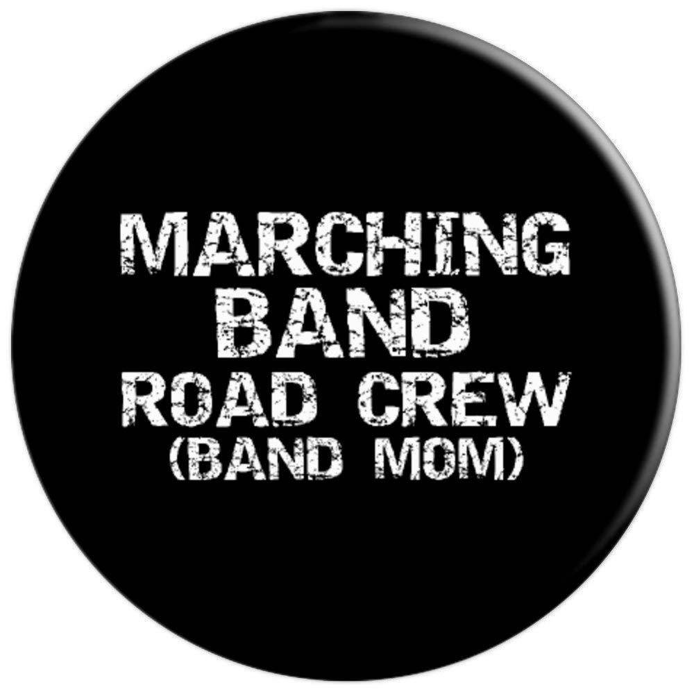 Marching Band Family Gifts Marching Band Road Crew Band Mom PopSockets Grip and Stand for Phones and Tablets