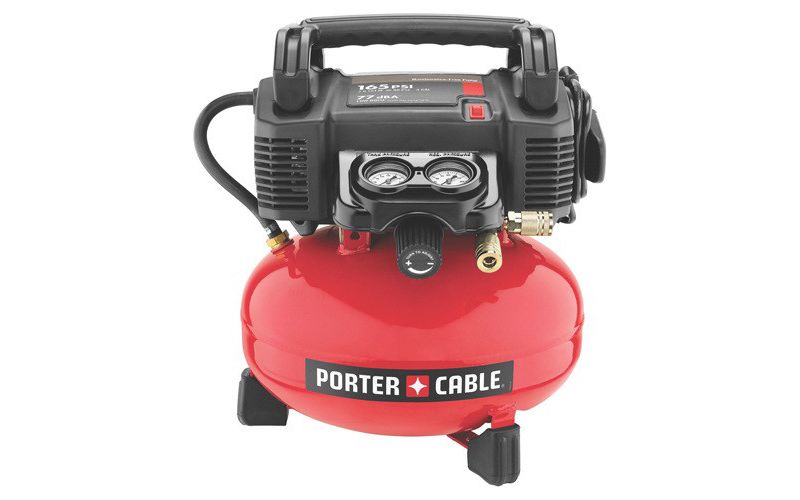 Porter-Cable C2004-WKR 4 Gallon Oil-Free Pancake Air Compressor Kit