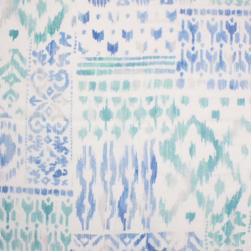 Yasmin Shower Curtain Blue - Peach & Oak