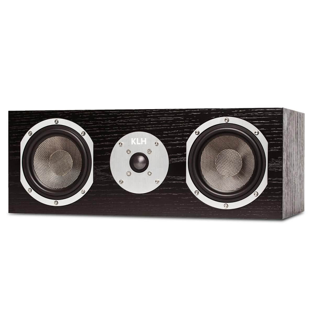 KLH Story Center Channel Speaker (Black Oak)
