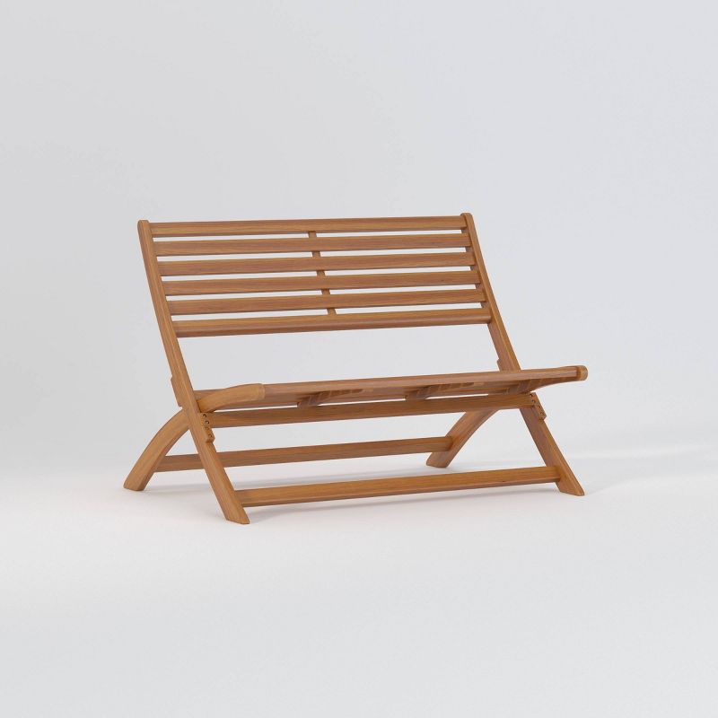 Verso Wooden Folding Bench - Balkene Home