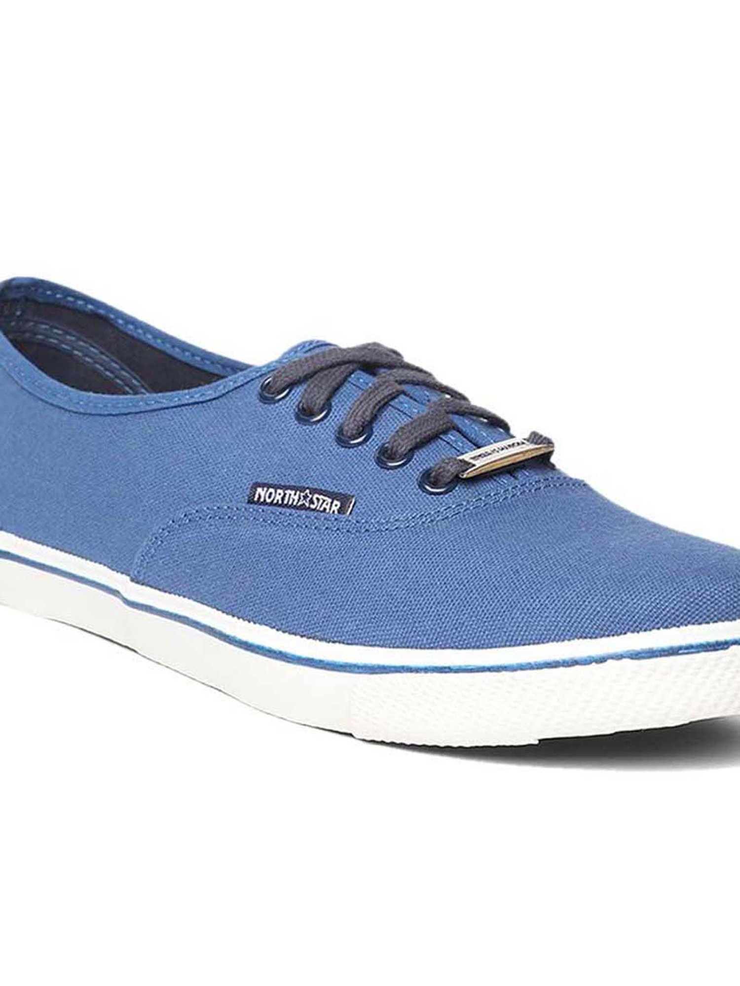 North Star by Bata Men's Blue Casual Sneakers