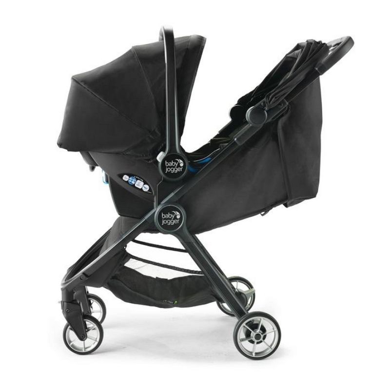 Cybex Balios S Lux Travel System with Aton 2 Infant Car Seat - Deep Black