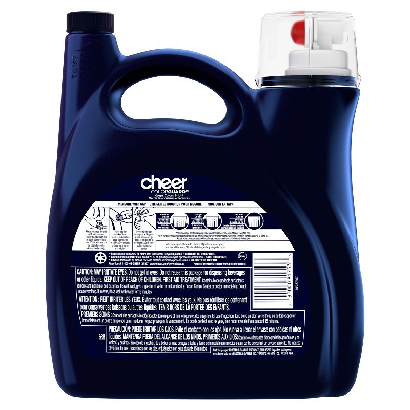 Cheer Colorguard Liquid Laundry Detergent - 150 fl oz