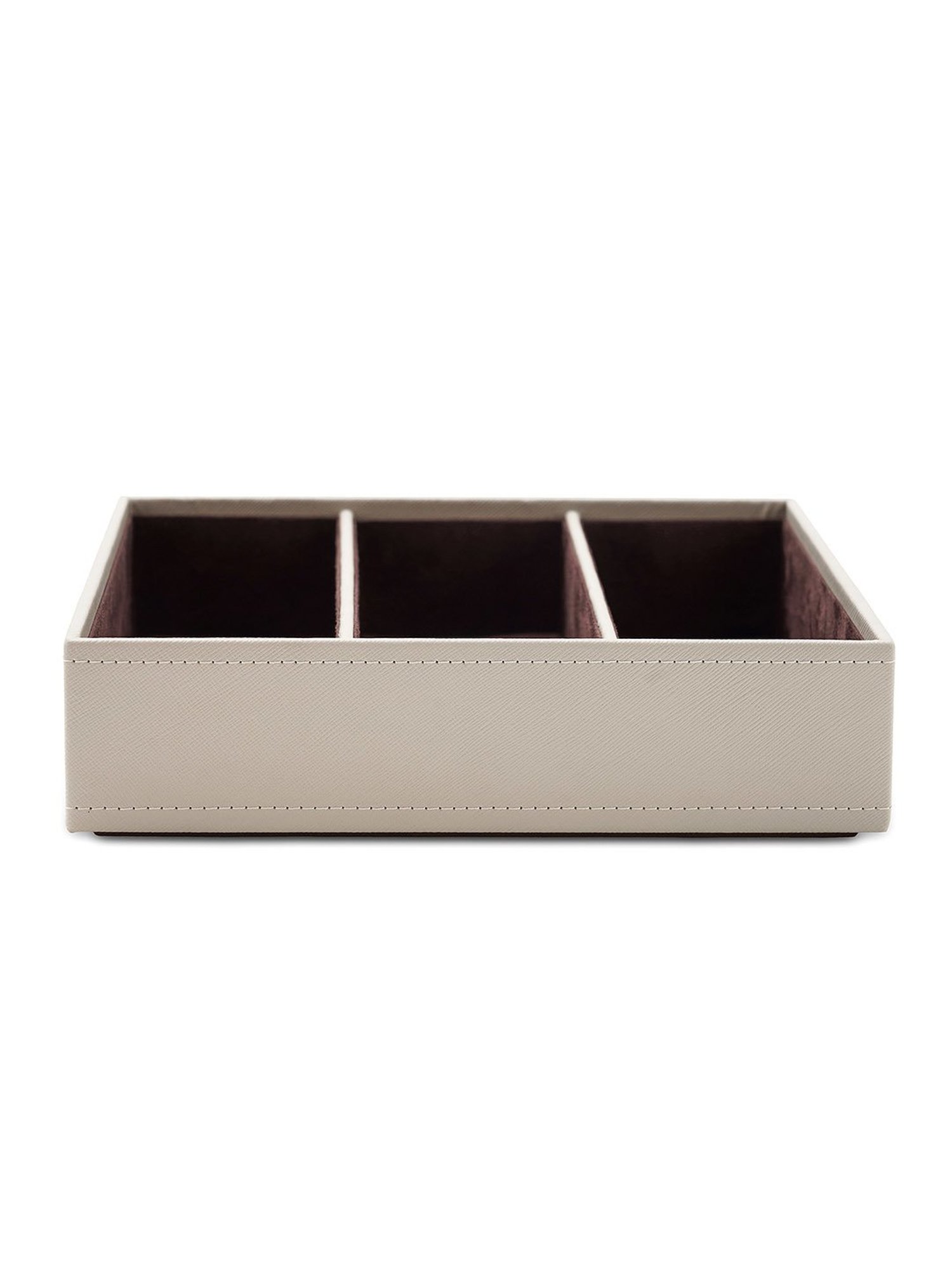 Pure Home and Living Beige MDF Solid Organisers