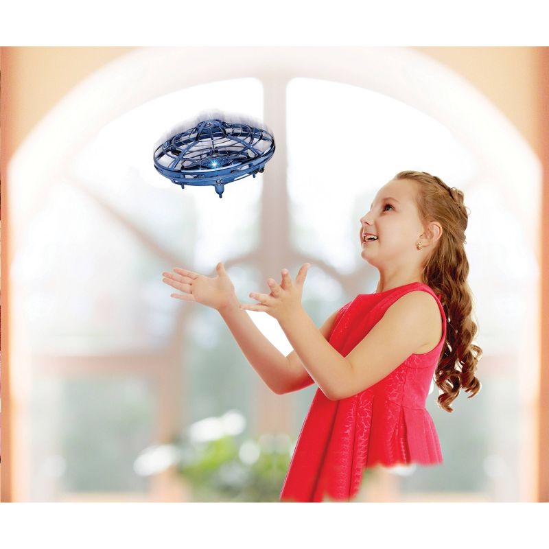 The Original Hover Star Motion Controlled UFO- Blue