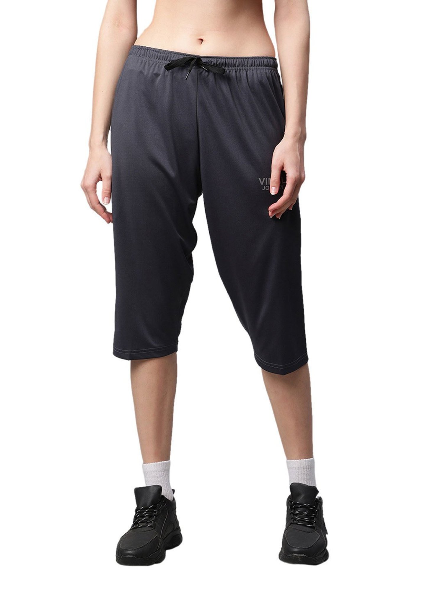 KENDALL + KYLIE Black High Rise Capris