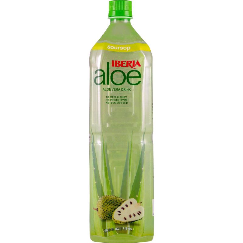 IBERIA aloe Soursop Aloe Vera Drink - 1.5L Bottle
