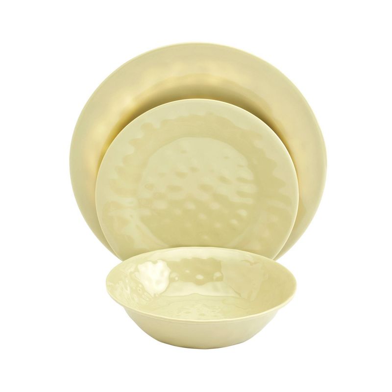 12pc Melamine Summer Fun Dinnerware Set - Tabletops Gallery