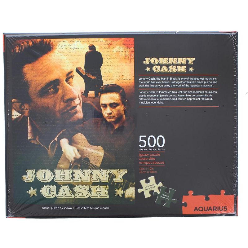 NMR Distribution Johnny Cash 500 Piece Jigsaw Puzzle