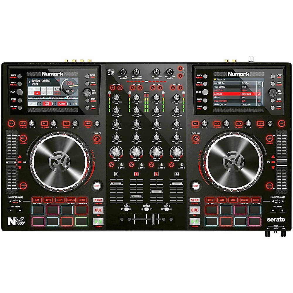 Numark NVII for Serato DJ with Intelligent Dual-Display Screens