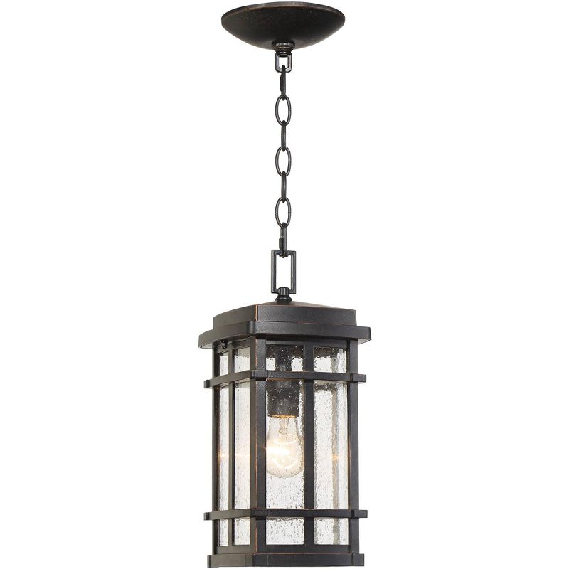 Bel Air Lighting Outdoor Hanging Pendant Black