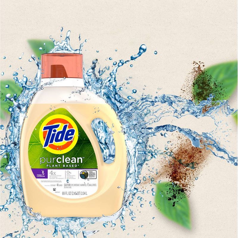 Tide purclean Honey Lavender Liquid Laundry Detergent - 69 fl oz