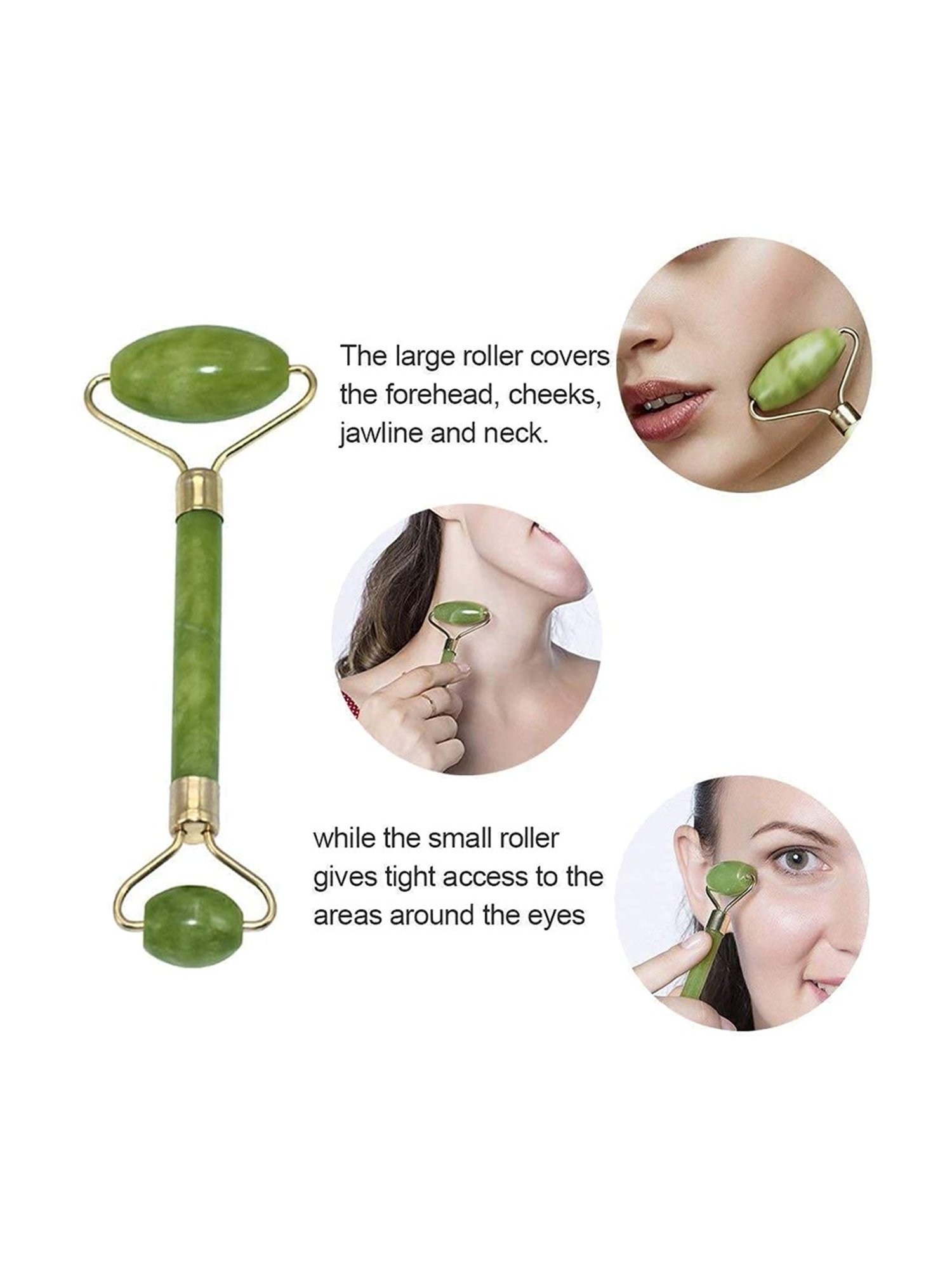 Kazarmaa Jade Roller Face Massager