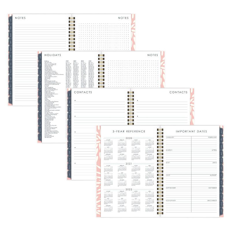 2021 Planner 5.875" x 8.5" CYO Mums The Word Pink - Katie Kime