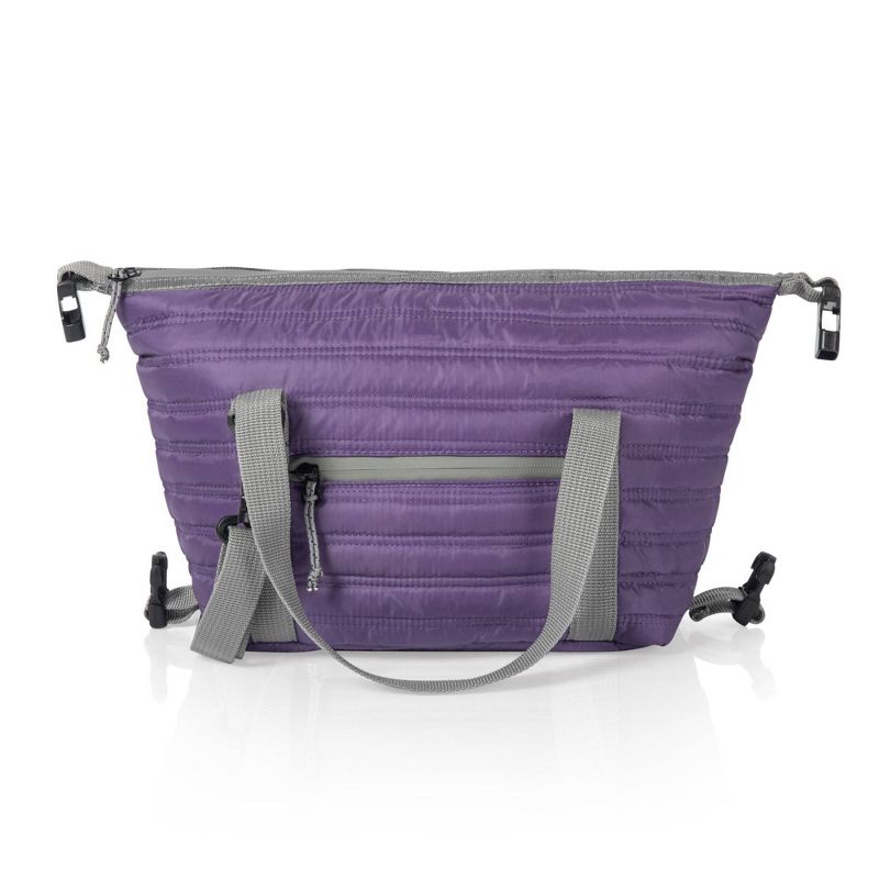 Oniva Midday Quilted Washable Insulated 6.3qt Lunch Bag - Purple