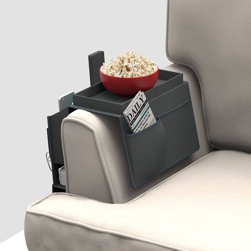 Lakeside Large Clear Plastic Storage Bins for the Kitchen and Home - Set of 3