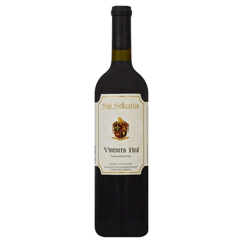 San Sebastian Vintners Red Wine - 750ml Bottle
