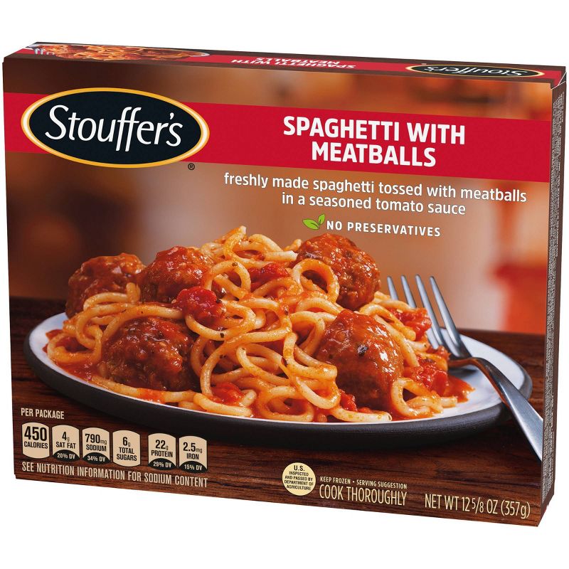 Stouffer's Classics Spaghetti With Frozen Meatballs - 12.62oz