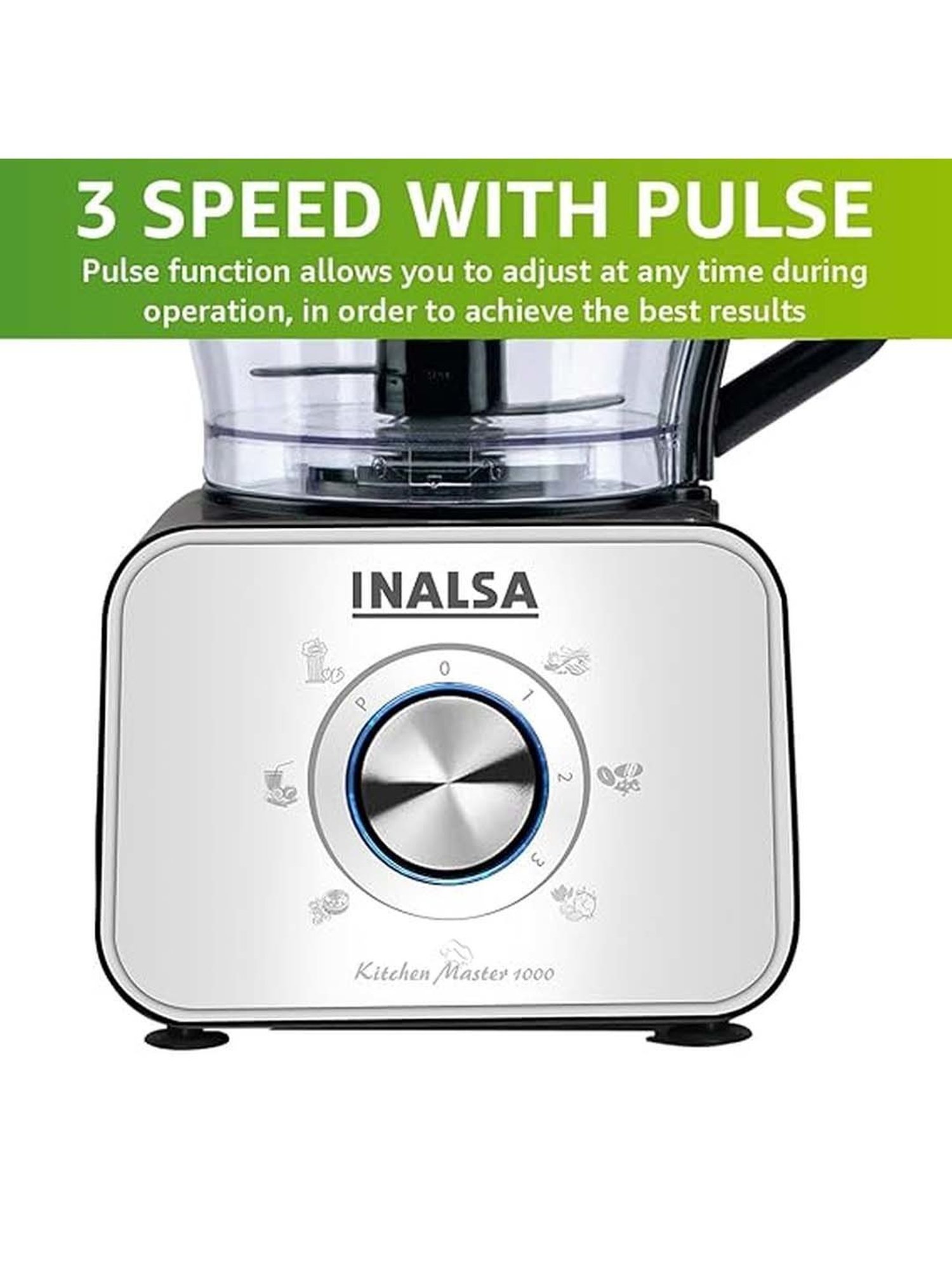 Inalsa 1000W Food Processor