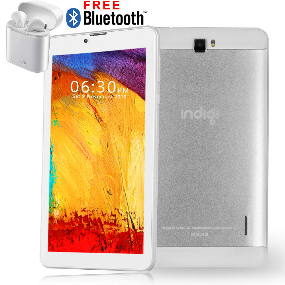 7.0" Fastest Quad-Core White Android Pie 4G Tablet PC Google Play 16GB ROM NEW!!