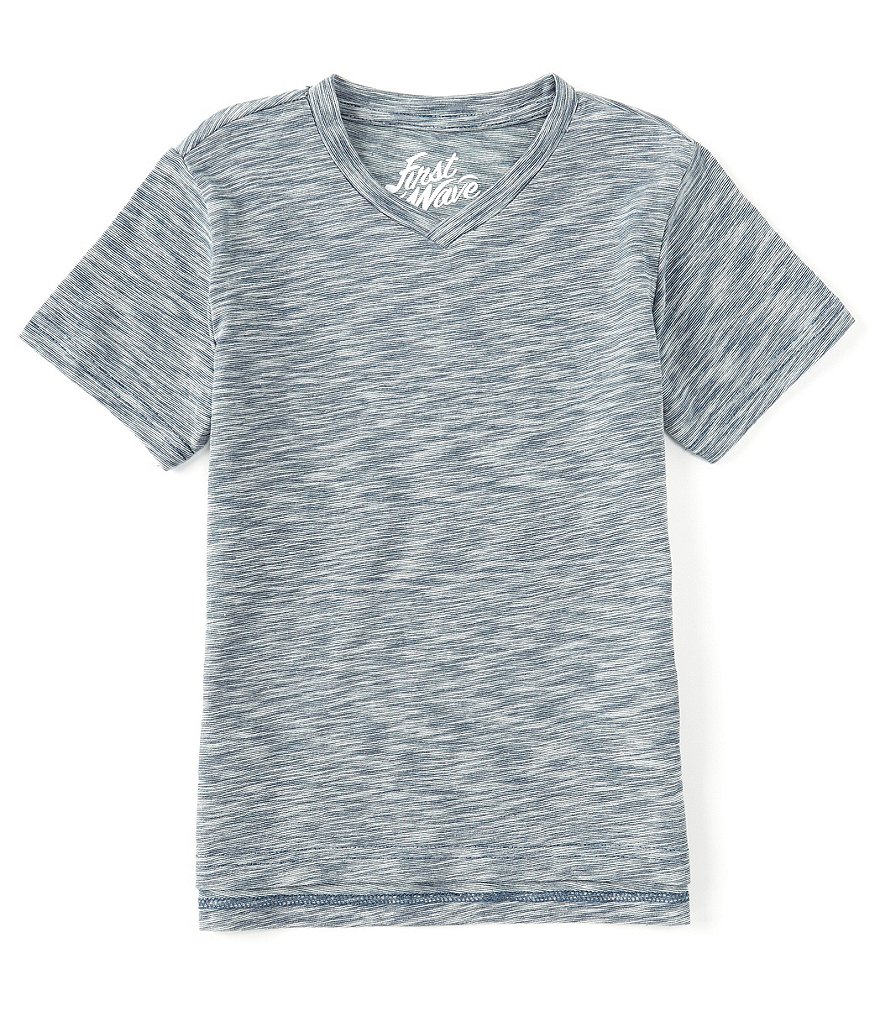First Wave Little Boys 2T-7 Short-Sleeve V-Neck Tee