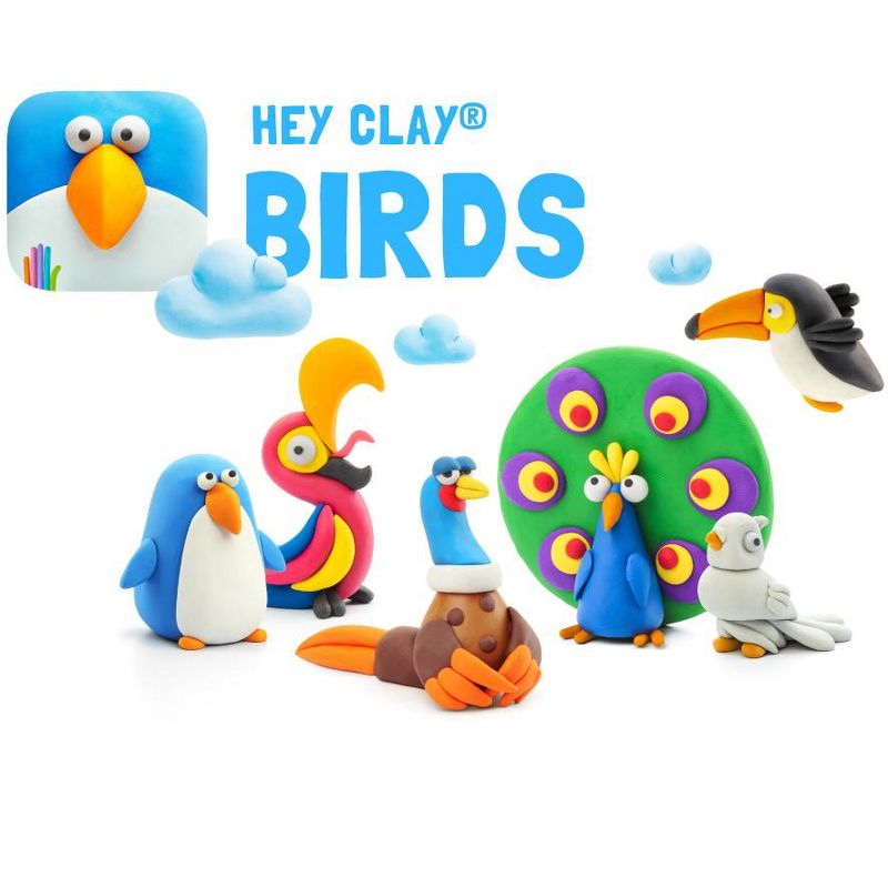  Fat Brain Toys Hey Clay - Birds HEY018-1