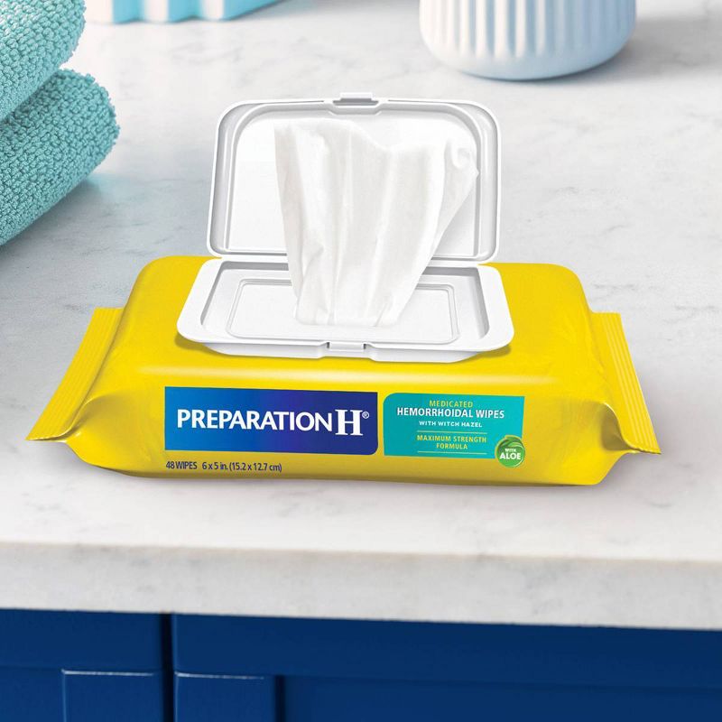 Preparation H Hemorrhoid Wipes - 48ct/4oz