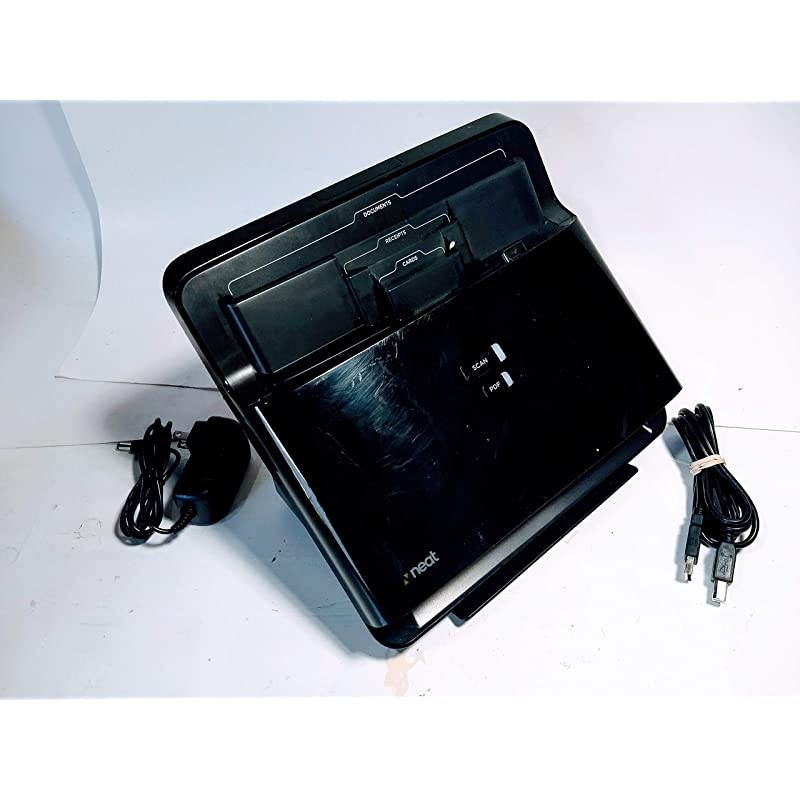 Desktop Document Scanner and Digital Filing System for PC and Mac - Black