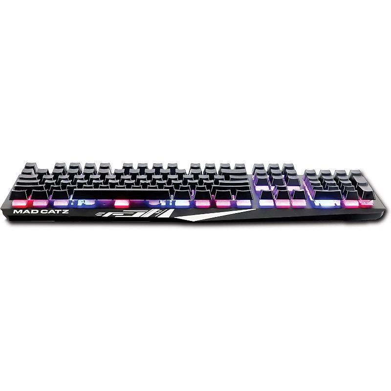Mad Catz The Authentic S.T.R.I.K.E. 2 Membrane Gaming Keyboard, Black ( KS13MRUSBL00 )