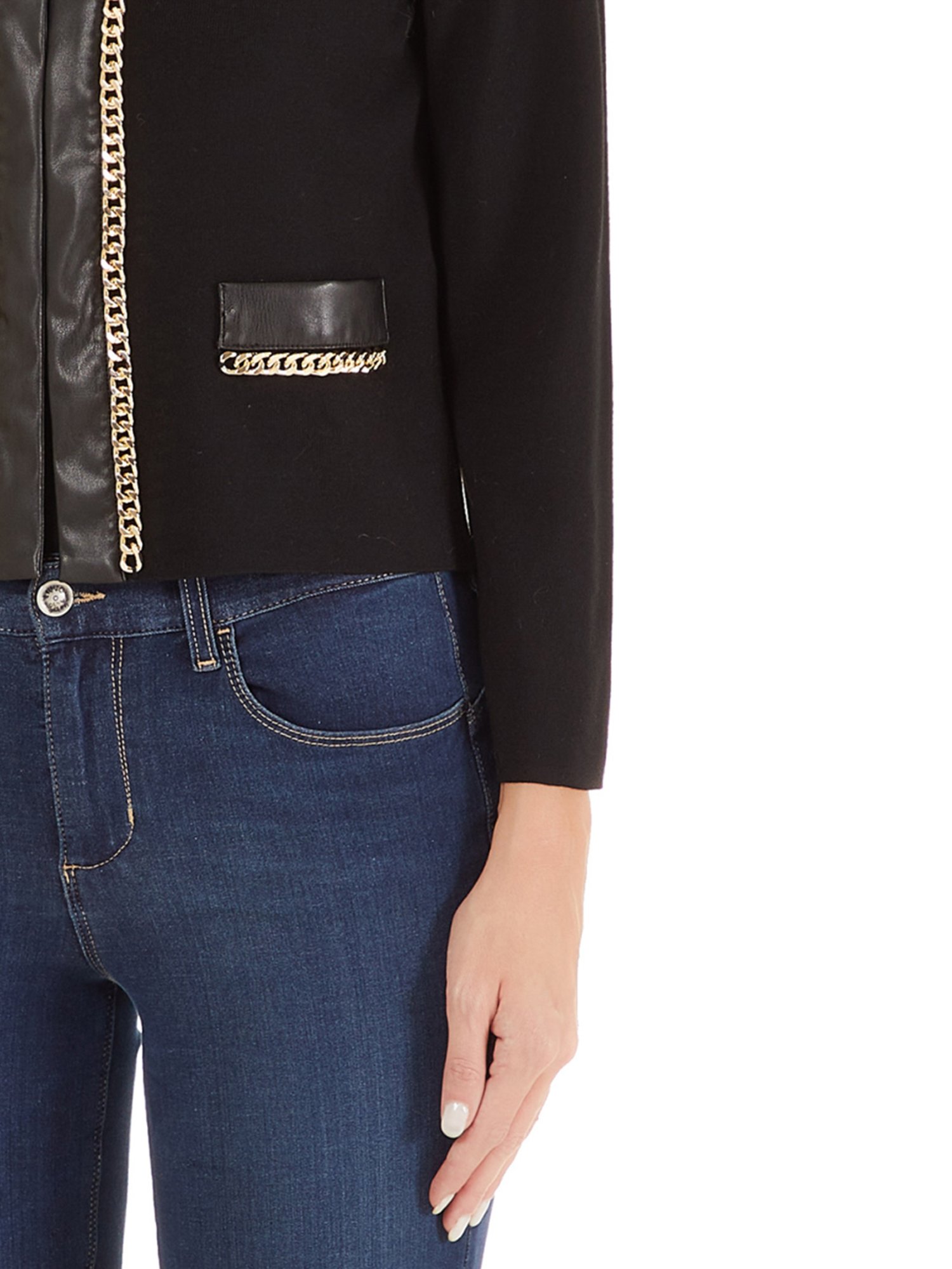 Liu Jo Nero Regular Fit Casual Jacket