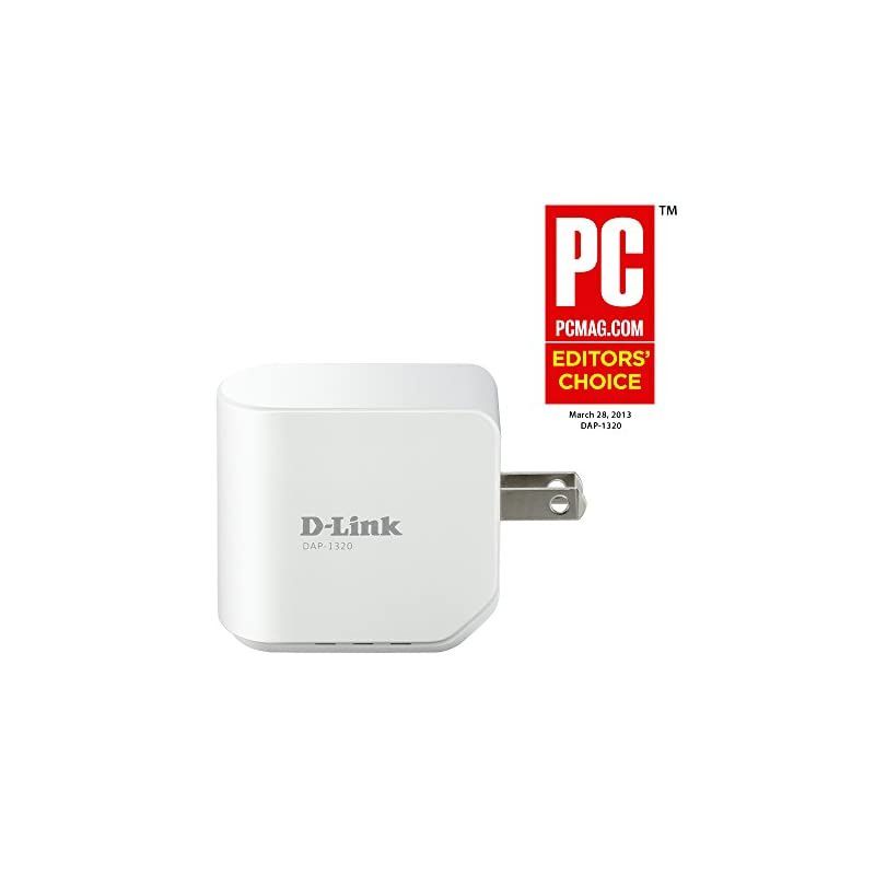 Wireless N 300 Mbps Compact WiFi Range Extender DAP1320