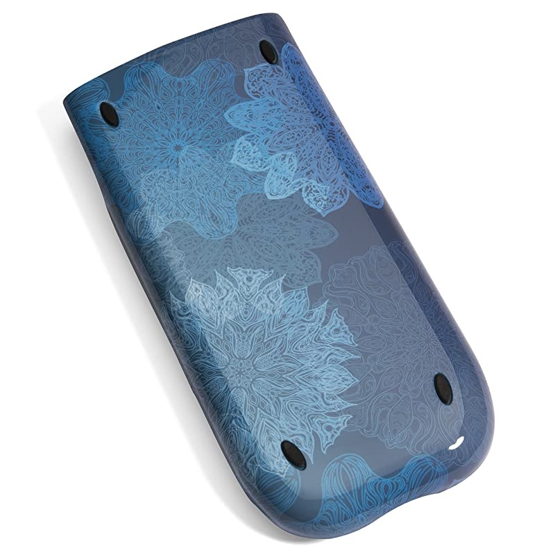 Blue Stylish Om Mandala Slide Case for TI-84 Plus, TI-84 Plus Silver Edition, TI-89 Titanium TI Graphing Calculators
