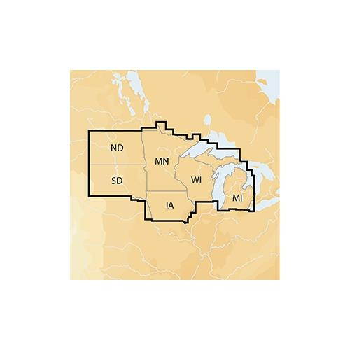 NAVIONICS MSD/NAV+NO Navionics Navionics+ Regions - North - Preloaded MSD Format