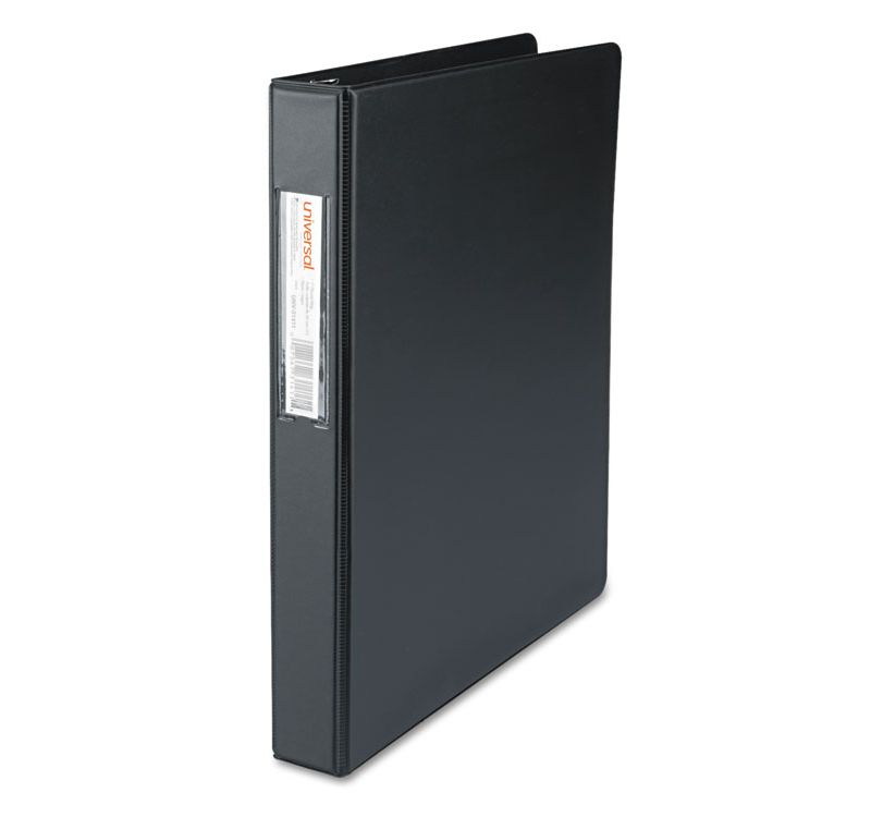 Universal 375 Sheet 1.5" Ring Binder Black