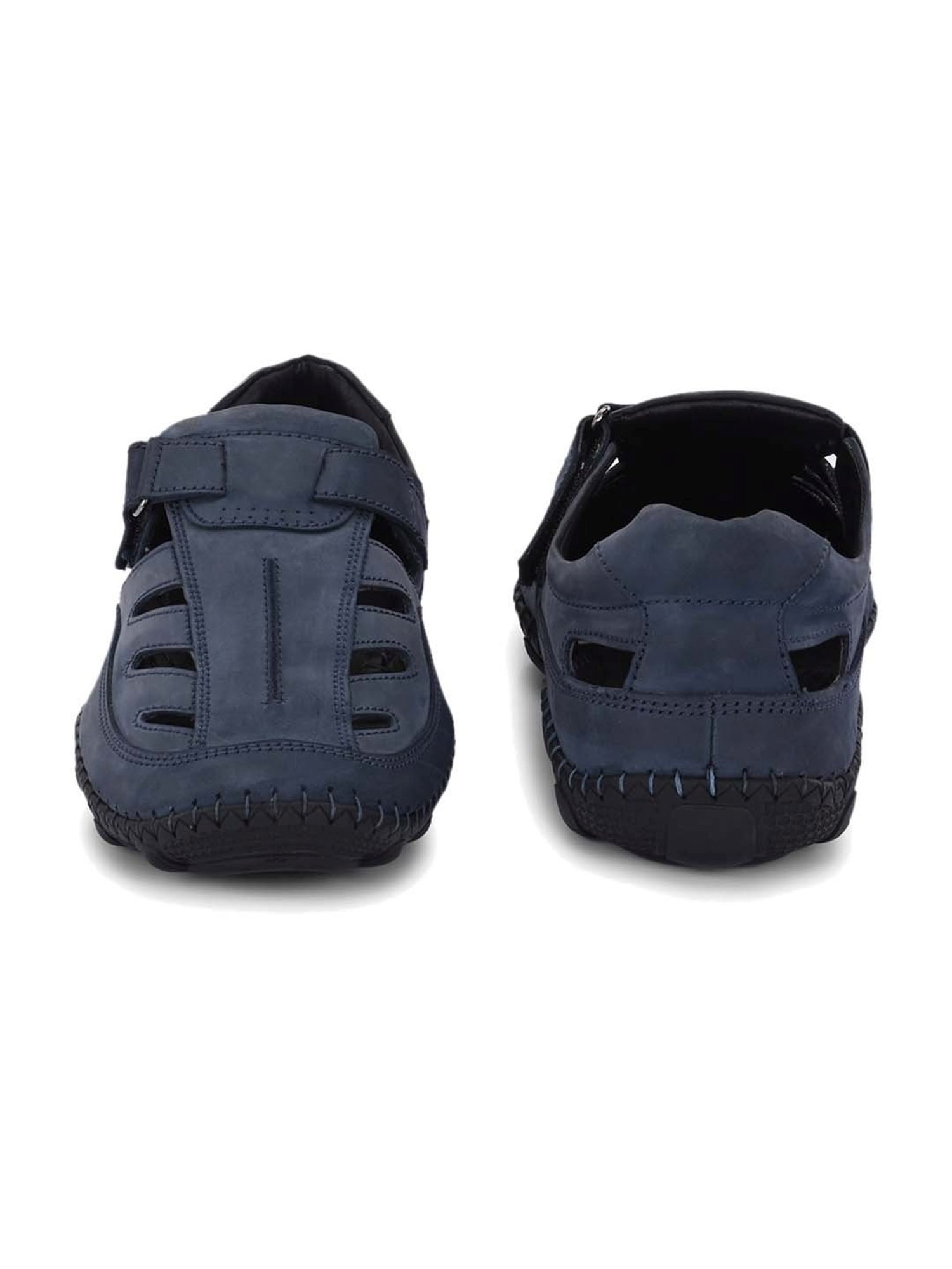 Hitz Men's Blue Fisherman Sandals