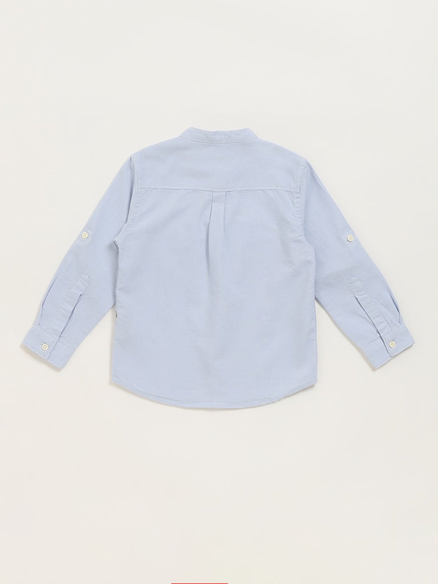 HOP Kids by Westside Blue Straight-Fit Shirt