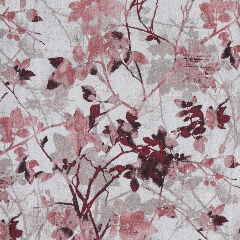 63"x50" Tranquil Lined Blackout Grommet Top Window Curtain Panel Pink - Achim