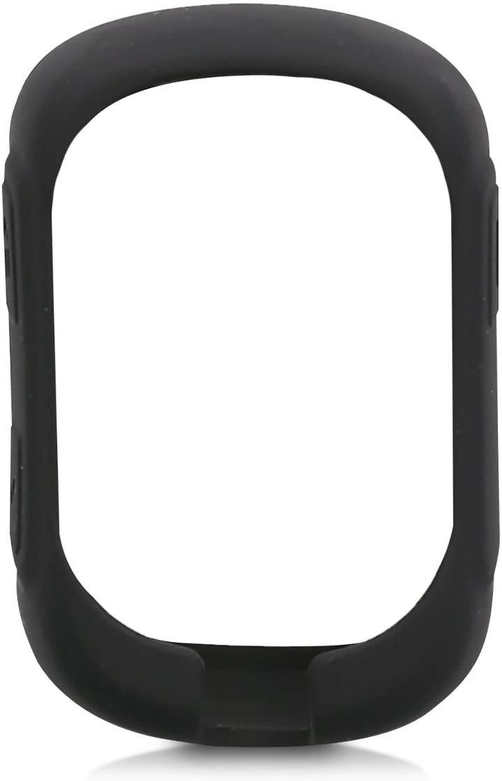 kwmobile Case Compatible with Garmin Edge 130/130 Plus - Soft Silicone Bike GPS Navigation System Protective Cover - Black