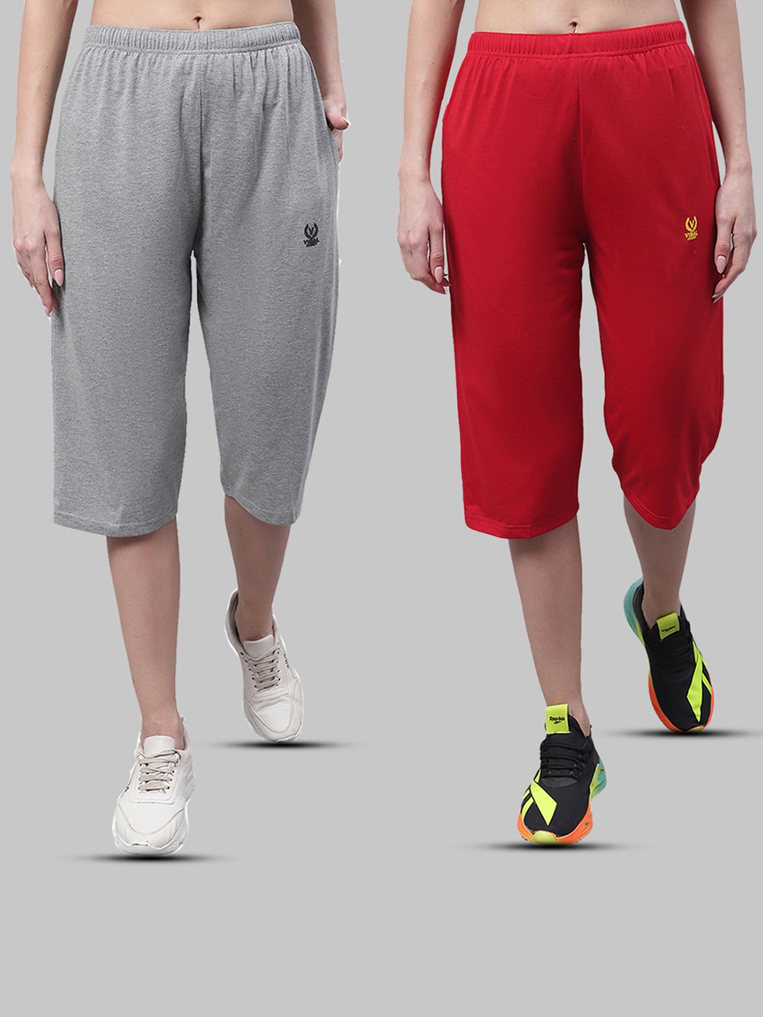 KENDALL + KYLIE Black High Rise Capris