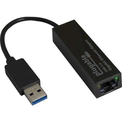 Plugable USB to Ethernet Adapter, USB 3.0 to Gigabit Ethernet, Supports Windows 10, 8.1, 7, XP, Linux, Chrome OS