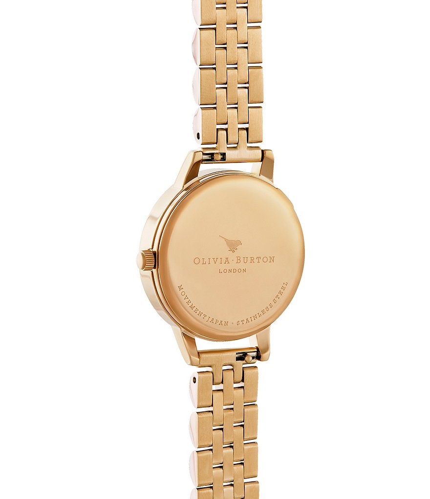 Olivia Burton Bejewelled Lace Gold Bracelet Watch