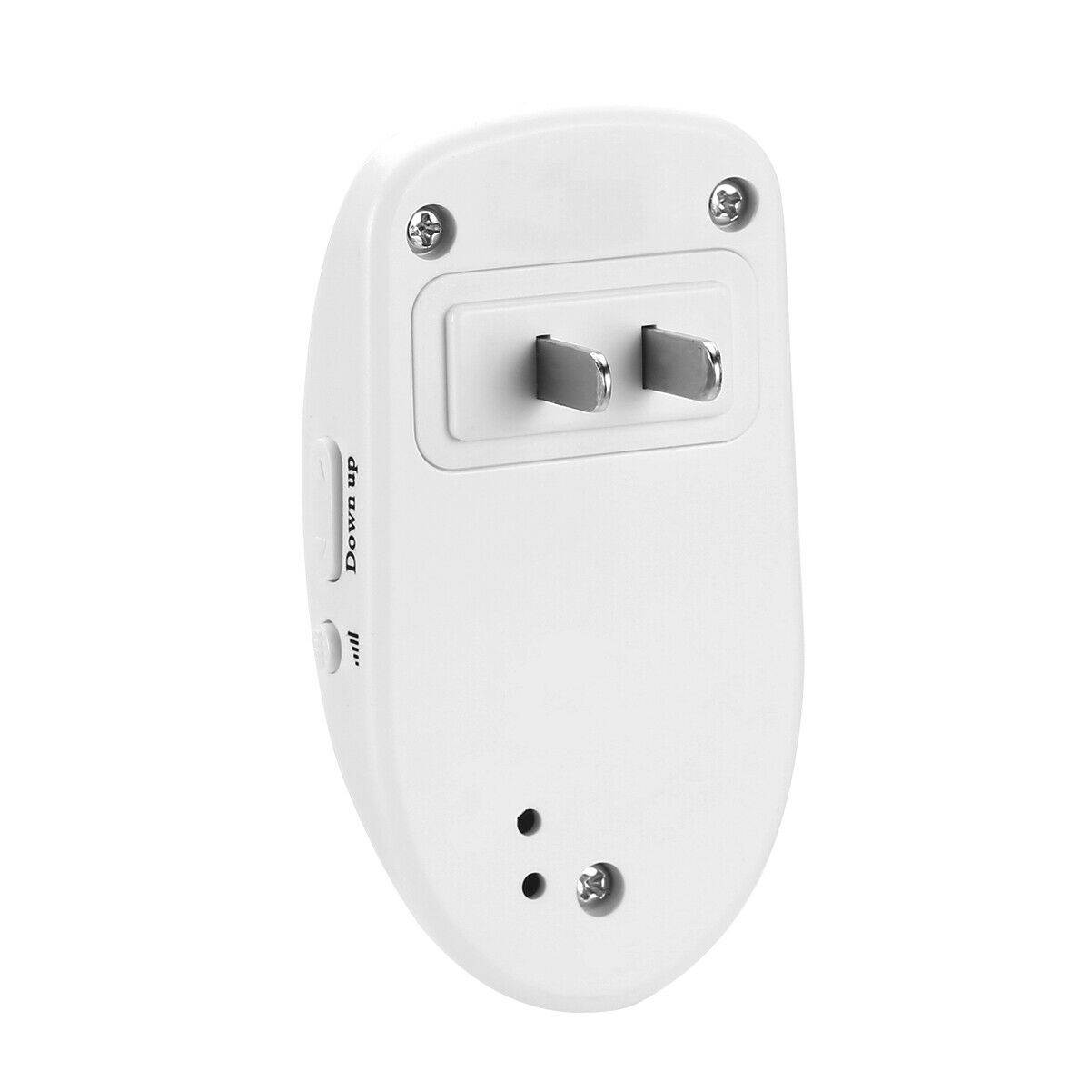 Wireless Door Bell Doorbell Loud Chime LED Flash  Transmitter + Receiver