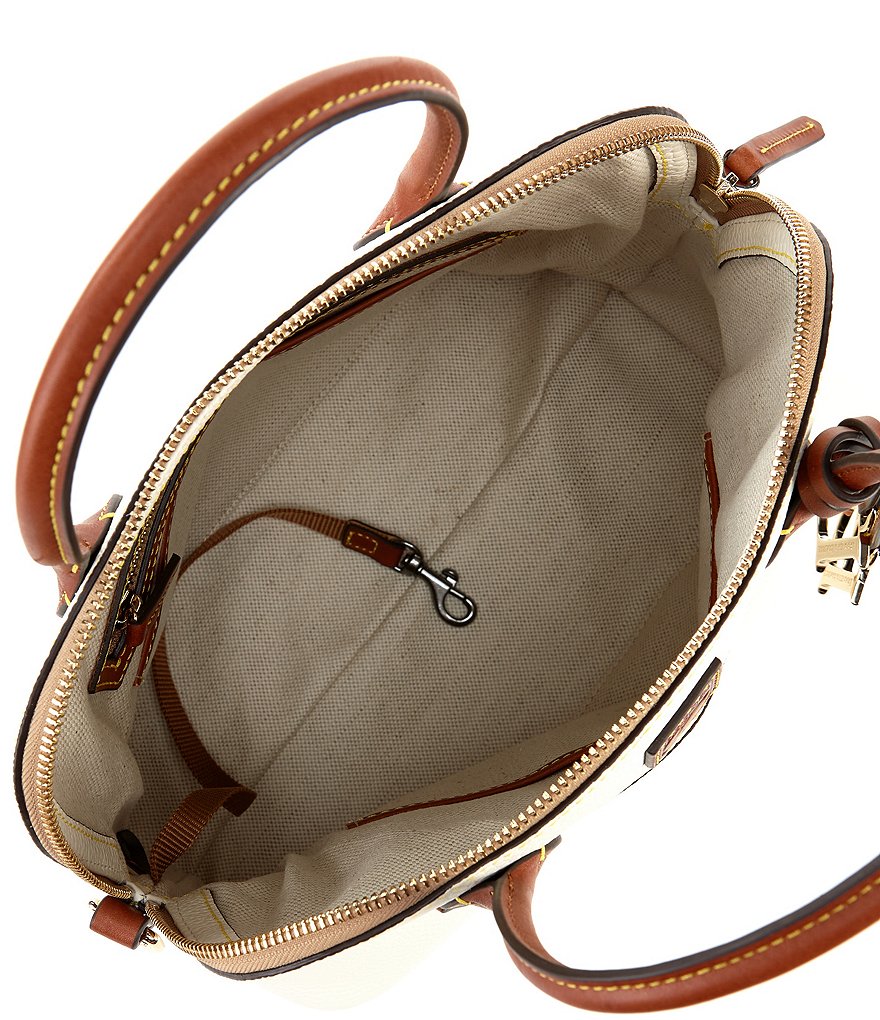 Dooney & Bourke Pebble Collection Large Domed Satchel Bag