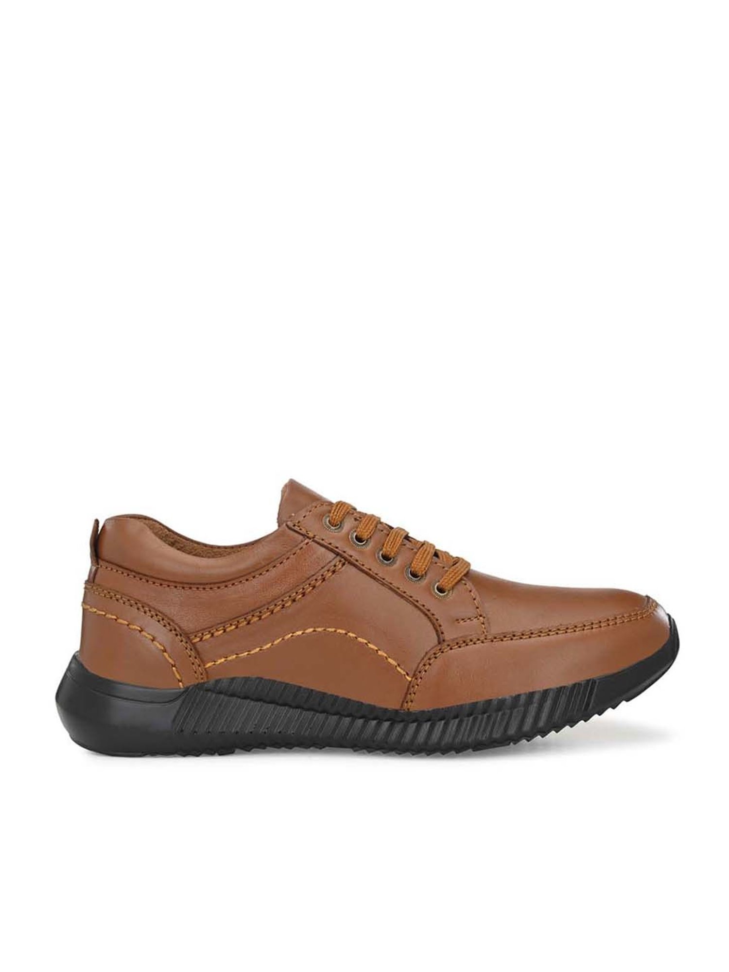 Eego Italy Men's Brown Derby Shoes